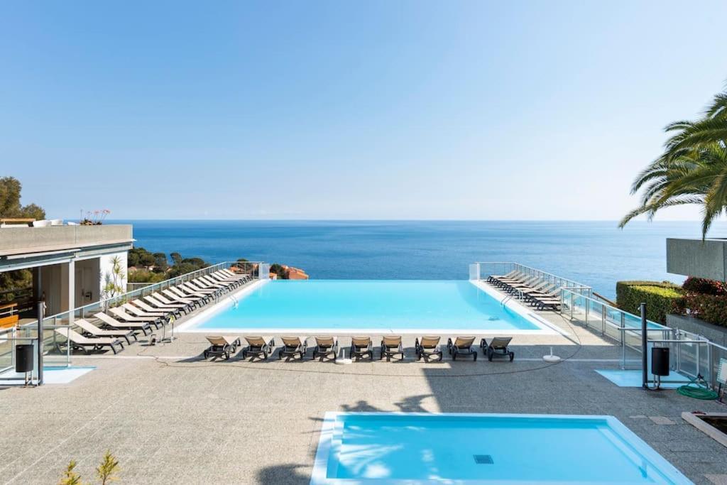 Vue Mer Incroyable Aux Portes De Monaco Кап д'Аил Екстериор снимка
